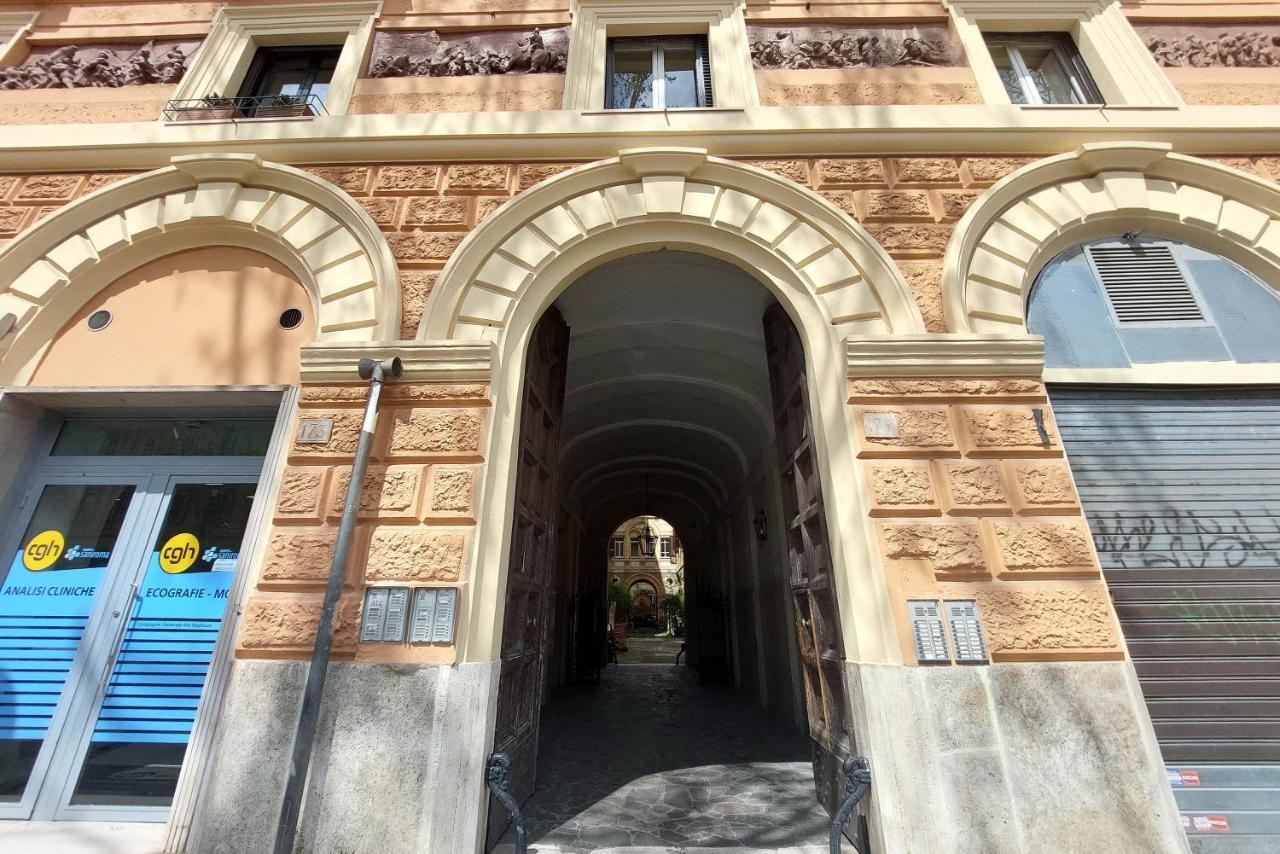 4Bnb - Spacious Porta Pia Apartment Rome Bagian luar foto